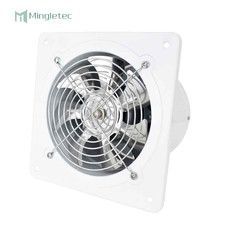 استخدام المطبخ 8 10 12 14 16 بوصة مروحة عادم عالية السرعة مثبتة على الحائط