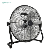 16 18 20 بوصة مراوح أرضية معدنية أكثر كفاءة في استخدام الطاقة