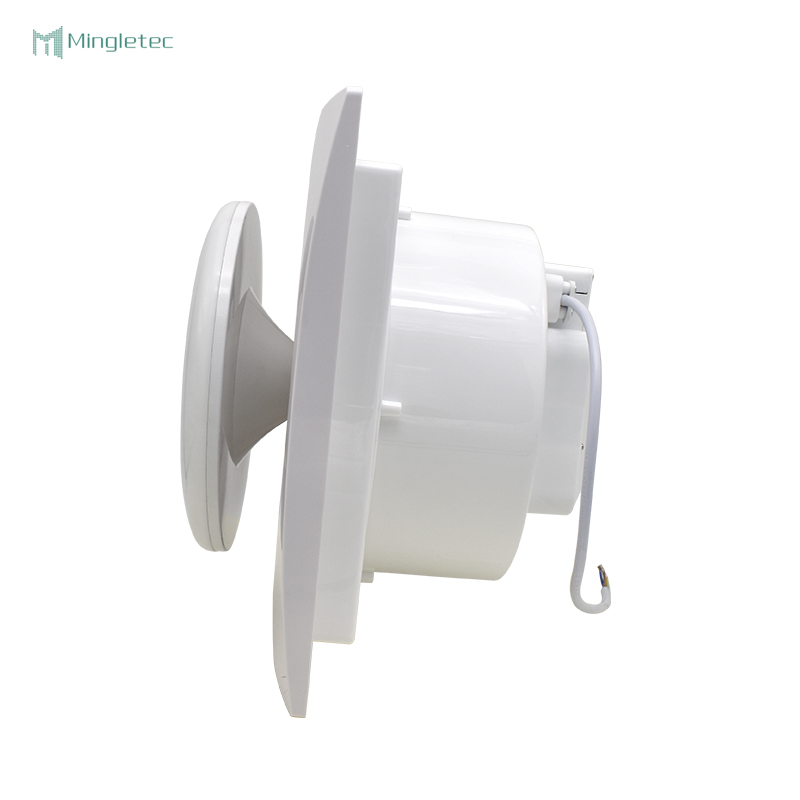 8 10 بوصة مروحة عادم مثبتة على السقف منخفضة الضوضاء مع ضوء