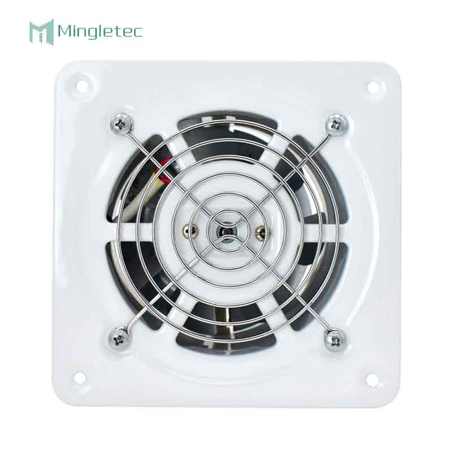 مروحة عادم محورية معدنية عالية السرعة للمطبخ