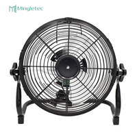 12 14 16 18 20 بوصة 3 سرعات للتحكم في المستودعات مروحة أرضية معدنية خارجية