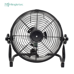 12 14 16 18 20 بوصة 3 سرعات للتحكم في المستودعات مروحة أرضية معدنية خارجية