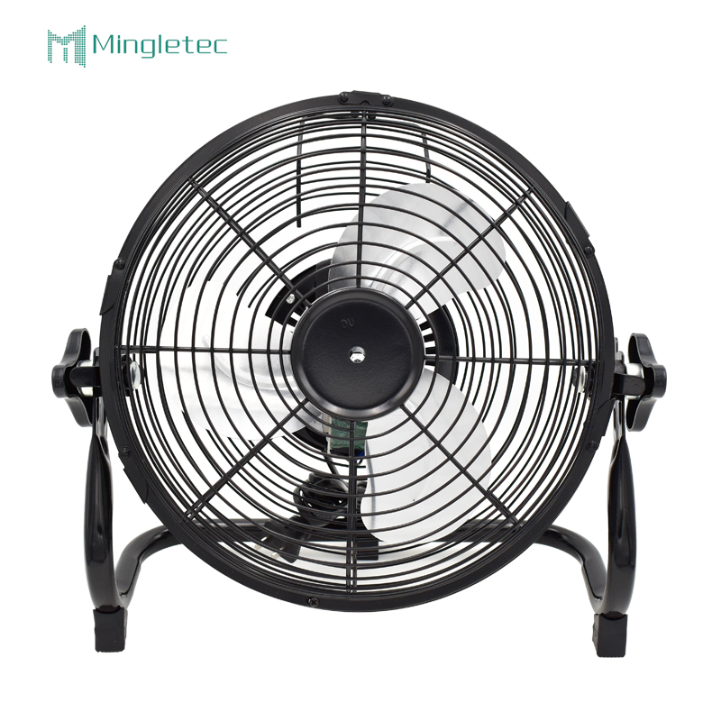 12 14 16 18 20 بوصة 3 سرعات للتحكم في المستودعات مروحة أرضية معدنية خارجية