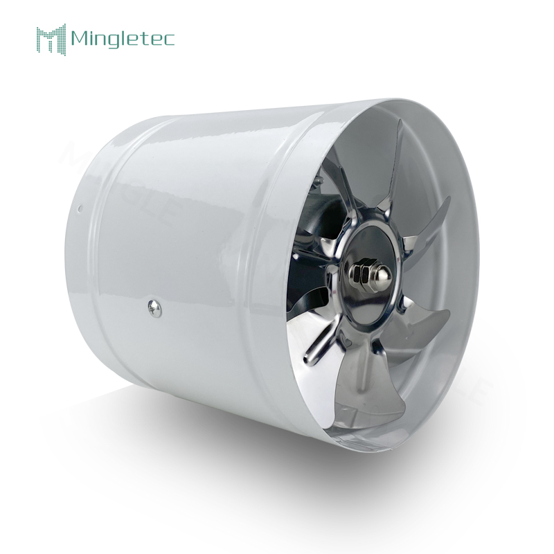 مروحة عادم كهربائية ذات شفرات من الفولاذ المقاوم للصدأ ذات ضغط عالي مع قناة