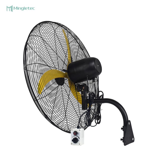 مروحة مثبتة على الحائط تجارية صامتة BLDC